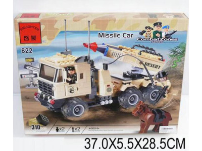 Конструктор Brick Військова машина 310 деталей 822 (872396)