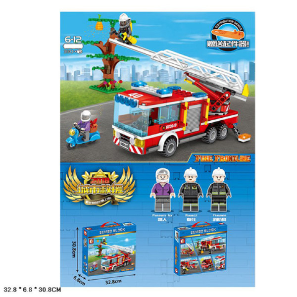 Конструктор Вогонь 330 елементів 603040 Конструктор Вогонь 330 елементів 603040