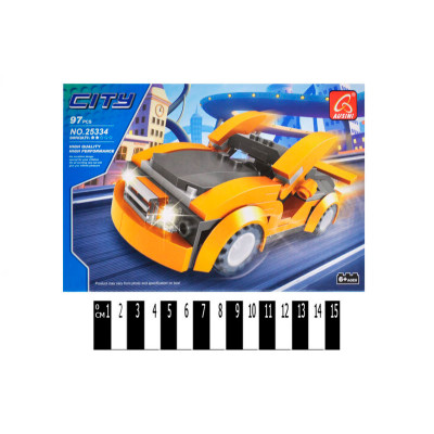 Конструктор "Автомобіль Турбо" 97 деталей 25334