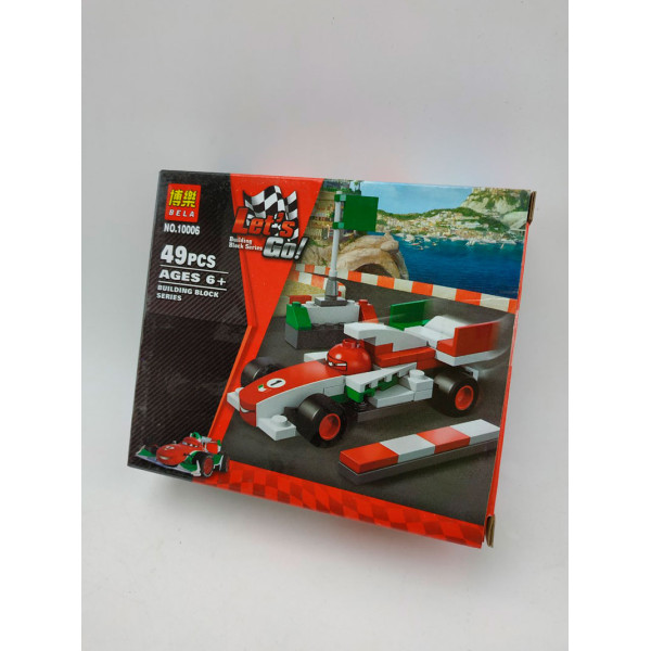 Конструктор "Тачки. Let's GO" (49 деталей) 10006 Конструктор "Тачки. Let's GO" (49 деталей) 10006