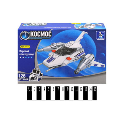 Brick Ausini "Космічна ракета" 126 дет. р.22х15х45 см. 25472 Brick Ausini "Космічна ракета" 126 дет. р.22х15х45 см. 25472