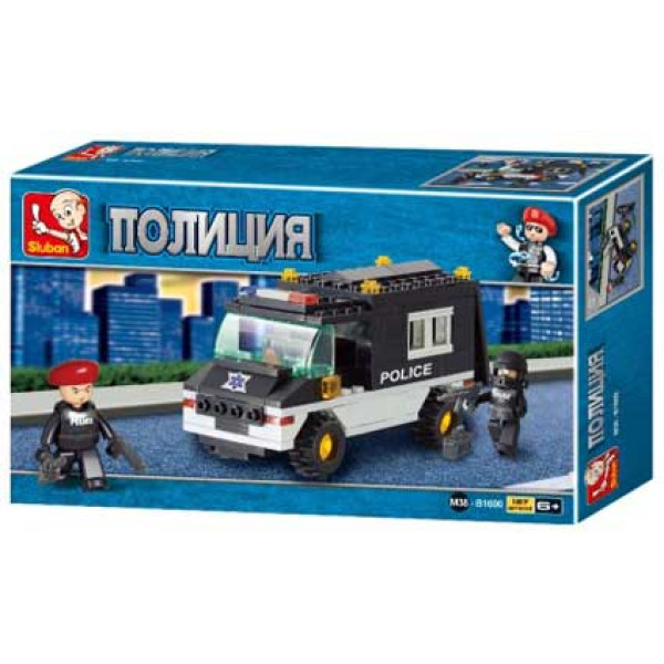 RUS Конструктор Поліція 127 деталей M38-B1600