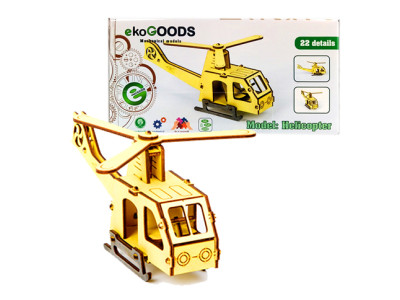Конструктор-модель Вертоліт маленький ekoGOODS19872002
