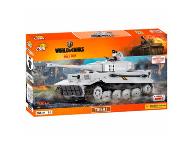 Конструктор СОВІ. World Of Tanks Тигр І 545 деталей СОВІ-3000В