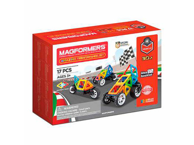 Magformers. Магнітний конструктор "Перегони" 17 ел 707019