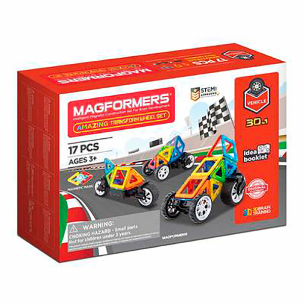 Magformers. Магнітний конструктор "Перегони" 17 ел 707019