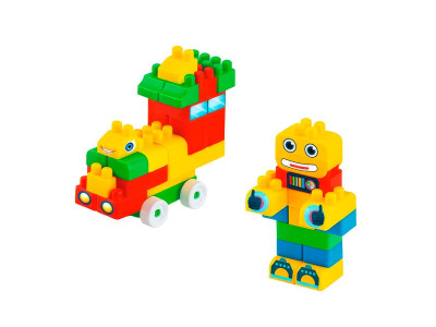 Конструктор "Mini Blocks №1" 50 деталей Бамсік 116/1