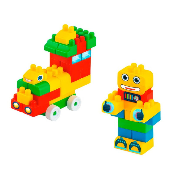 Конструктор "Mini Blocks №1" 50 деталей Бамсік 116/1