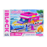 Конструктор Kids hits IBLOCK JUNIOR Розкішний круїз 198 деталей KH08/006/3