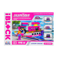 Конструктор Kids hits IBLOCK JUNIOR Розкішний круїз 198 деталей KH08/006/3