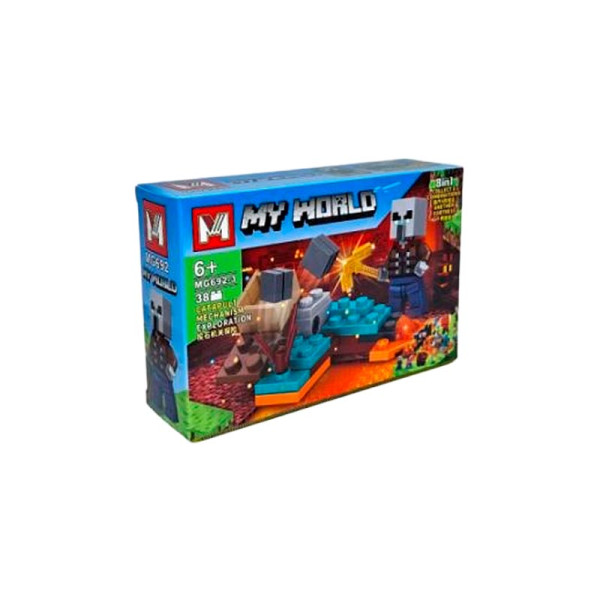Конструктор My World незер блоковий пластиковий MG692_series3 Конструктор My World незер блоковий пластиковий MG692_series3