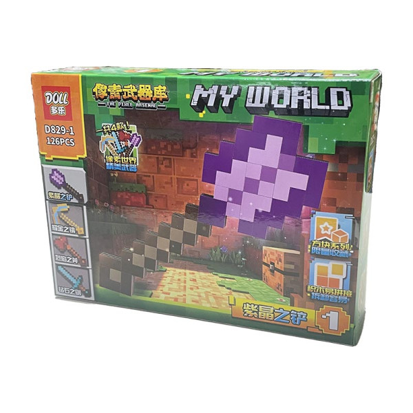 Конструктор блоковий My World пластиковий D829_series1 Конструктор блоковий My World пластиковий D829_series1