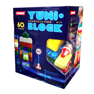Конструктор дитячий "YUNI-BLOK" 60 елементів Юника 71412