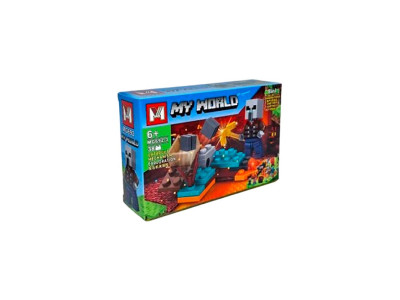 Конструктор My World незер блоковий пластиковий MG692_series3 Конструктор My World незер блоковий пластиковий MG692_series3