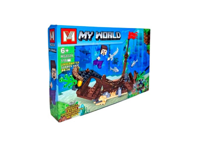 Конструктор My World блоковий пластиковий MG832_seriesA Конструктор My World блоковий пластиковий MG832_seriesA