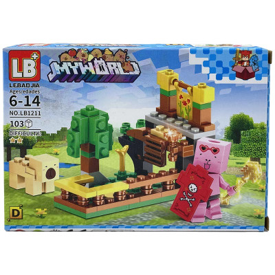 Конструктор MINECRAFT LB1211_seriesD