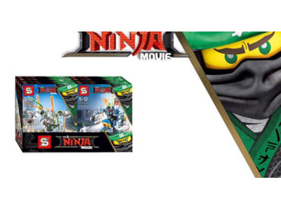 Конструктор NINJA MOVIE 4 види SY892 Конструктор NINJA MOVIE 4 види SY892
