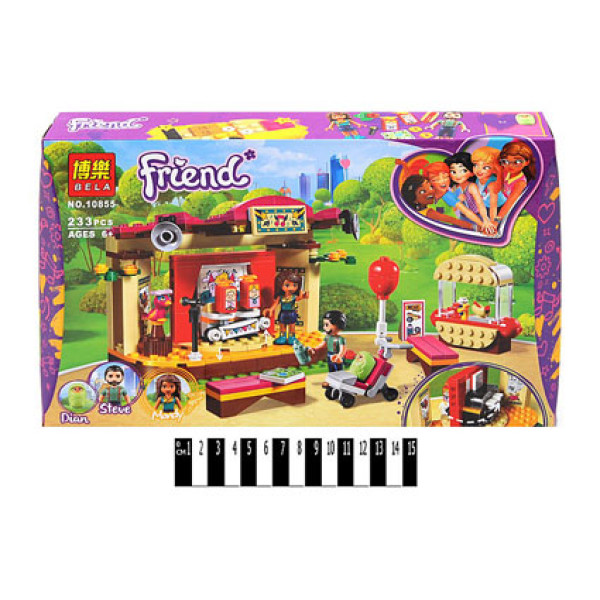 Конструктор Виступ у парку Андреа FRIENDS (233 деталі) 10855