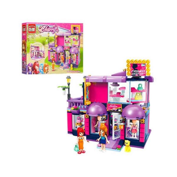 Конструктор "BRICK" (магазин 2 поверхи фігурки) 2005