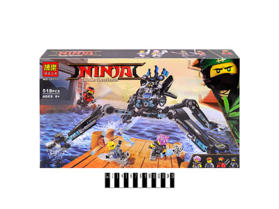 Конструктор NINJA MOVIE Водний робот NINJA MOVIE 10717