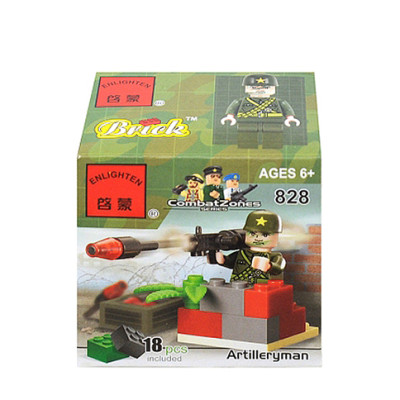 Конструктор "Brick" Артилерист 828