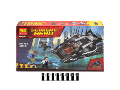 Конструктор Super Heroes DC Comics "Напад з повітря" 387 деталей 10837