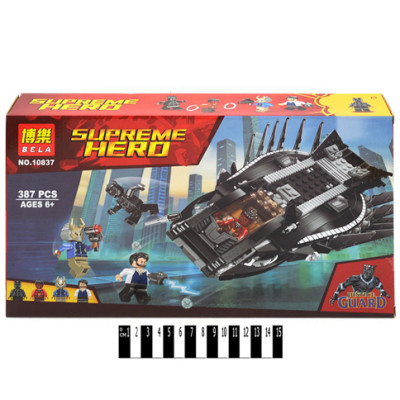 Конструктор Super Heroes DC Comics "Напад з повітря" 387 деталей 10837