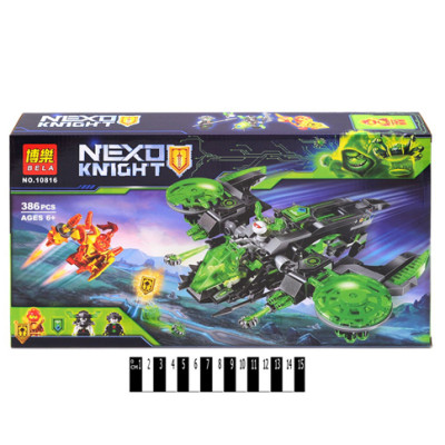 Конструктор "NEXO" 386 деталей 10816 Конструктор "NEXO" 386 деталей 10816
