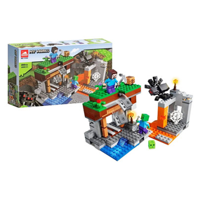 Конструктор "MINECRAFT" "Покинута шахта" 260дет 11582