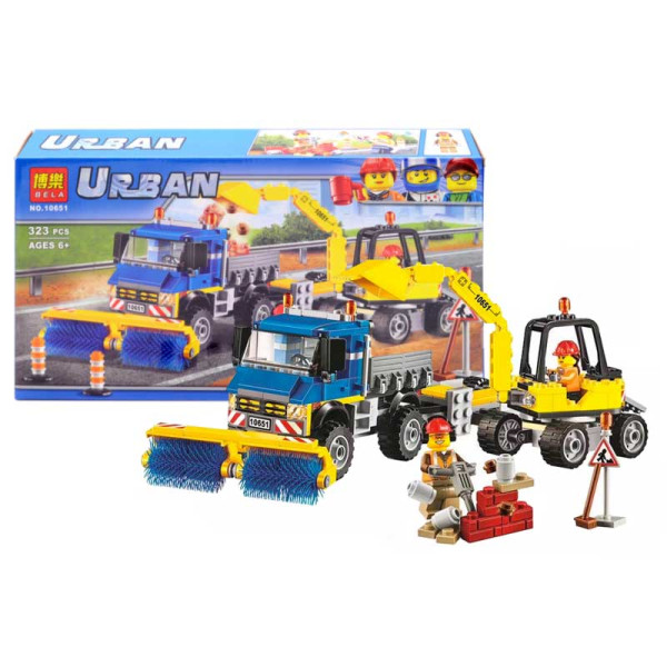 Конструктор "URBAN" "Прибиральна техніка" 323дет. 10651 Конструктор "URBAN" "Прибиральна техніка" 323дет. 10651