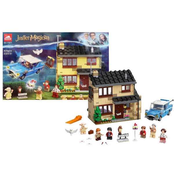 Конструктор "HARRY POTTER" "Привіт-драйв будинок 4" 825дет. 11571