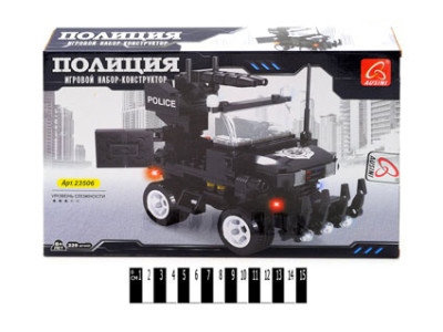 Конструктор Поліцейська техніка 229 деталей 23506 Конструктор Поліцейська техніка 229 деталей 23506