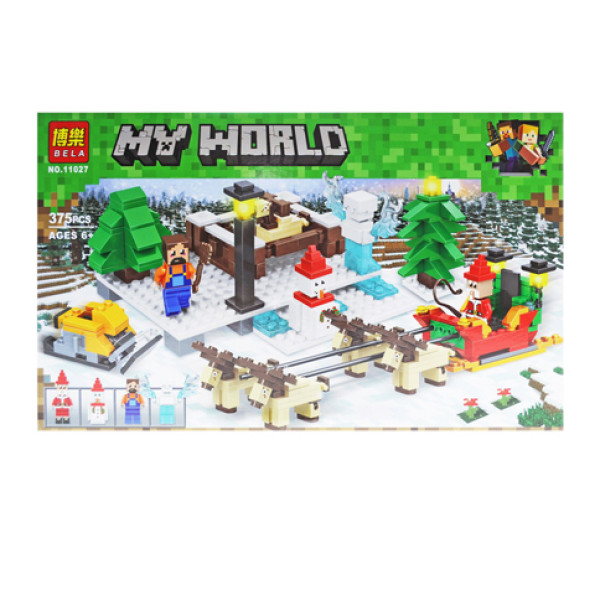 Конструктор MINECRAFT Прогулянка на оленях 11027 Конструктор MINECRAFT Прогулянка на оленях 11027