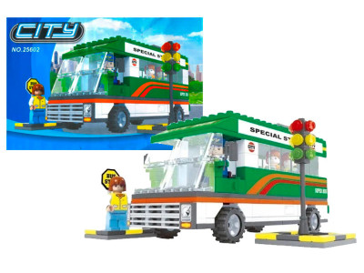 Конструктор "Автобус" 252 деталі 25602 Конструктор "Автобус" 252 деталі 25602