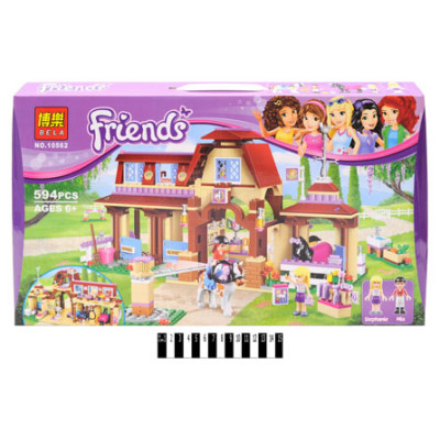 Конструктор "FRIENDS" (коробка) 594дет. р.53*305*6 см 10562 Конструктор "FRIENDS" (коробка) 594дет. р.53*305*6 см 10562