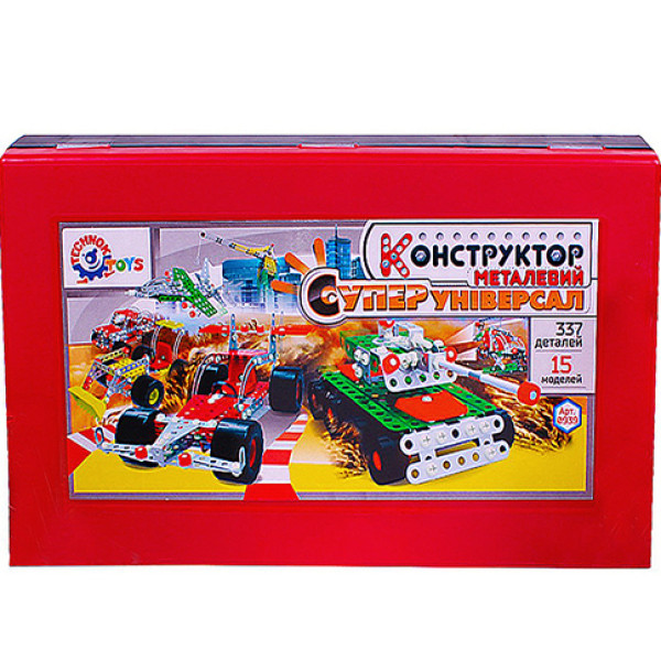 Конструктор Технок "Суперуніверсал" металевий 0939B