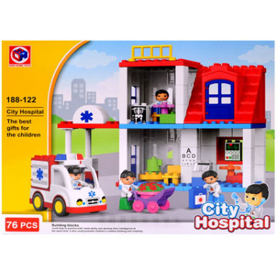 Конструктор блоковий Duplo Міська лікарня 188-122