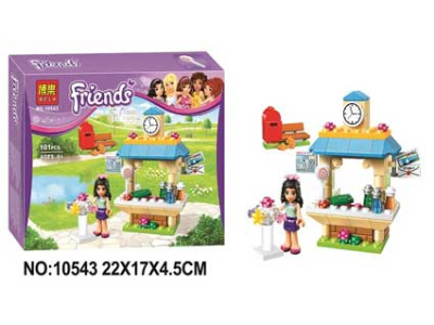 Конструктор BELA FRIENDS 101дет в коробці 22*17*45см 10543
