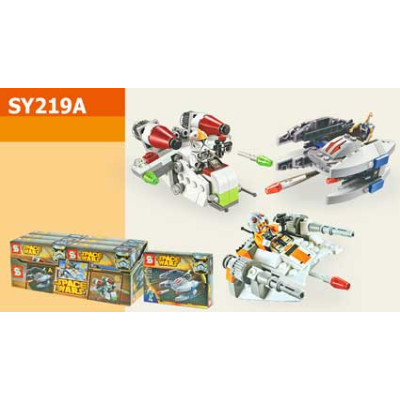 Конструктор SENCO SW (79-119 деталей) 3 види SY219A