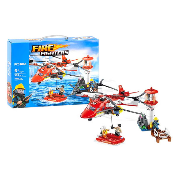 Конструктор "Місто" 389дет FC3106E (Р) р.365*275*65см FC3106E