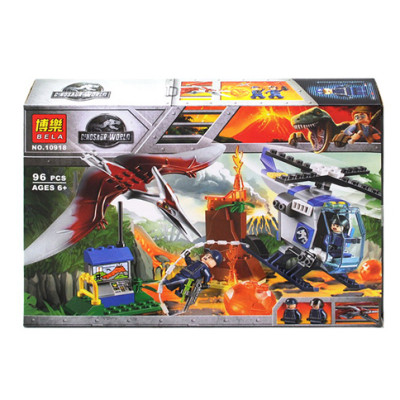 Конструктор JURASSIC WORLD Втеча птеранодона 96 деталей 10918