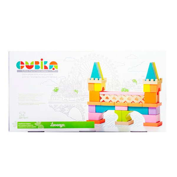 Дерев'яний Мега Місток ТМ CUBIKA "LO-1" 11377
