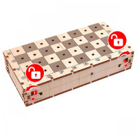 Конструктор Mr.Playwood Шахи механічні деревяні 10901 Конструктор Mr.Playwood Шахи механічні деревяні 10901