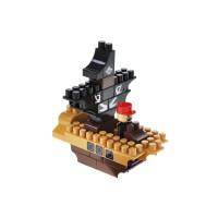 Конструктор qbee "Block&Steps: Піратський корабель" 41 деталей блочний QB300-104