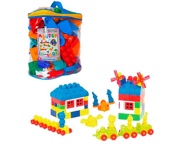 Дитячий конструктор Майстер (105 деталей) 1-029 Дитячий конструктор Майстер (105 деталей) 1-029