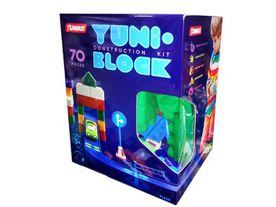 Конструктор дитячий "YUNI-BLOK" 70 елементів Юника 71429