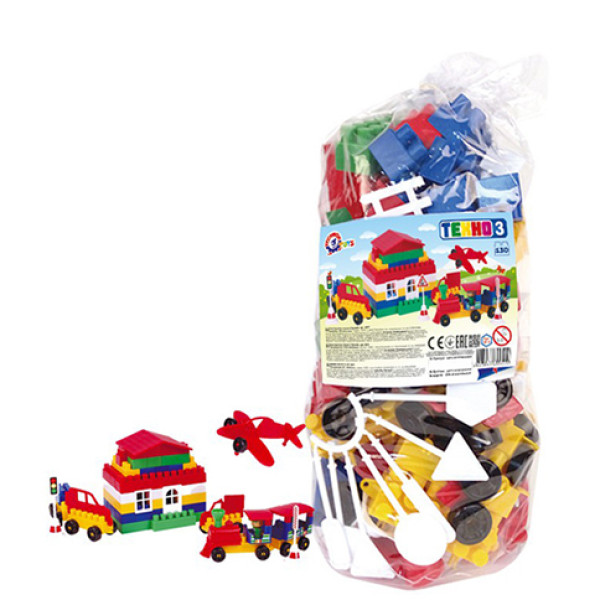 Конструктор ТехноК "Техно 2" 130 елементів 0519