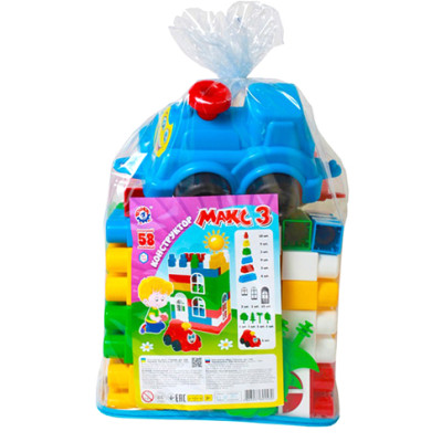 Конструктор МАКС (54 деталі) 1530