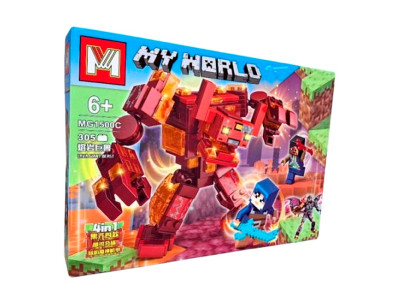 Конструктор My World блоковий пластиковий MG1500_seriesC