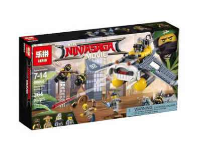 Конструктор LEPIN NINJA MOVIE повітряний штурмовик LEPIN NINJA MOVIE 06055 Конструктор LEPIN NINJA MOVIE повітряний штурмовик LEPIN NINJA MOVIE 06055